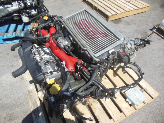 06-07 IMPREZA WRX STI VERSION 9 JDM EJ207 ENGINE ECU NON IMMOBILIZER GDB - Image 2