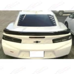 For 6th Gen Chevy Chevrolet Camaro 2016-2023 Matte Black Sunshade Rear Window Louver - Image 3