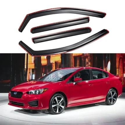 Fit 2008-2012 Honda Accord Sedan Rear Roof Window Spoiler Deflector