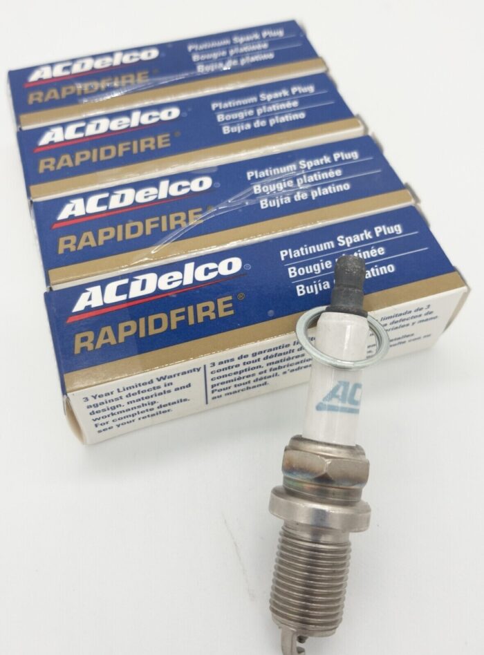 Spark Plugs set of 4 AC5 Platinum Acdelco for Barina Astra Viva Nissan Terrano Daewoo - Image 1