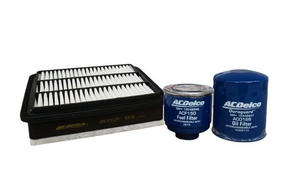 19372788.jpg OIl Air Fuel Filter Kit Acdelco ACK10 For MITSUBISHI CHALLENGER 2008-2015 PB,PC - Image 1