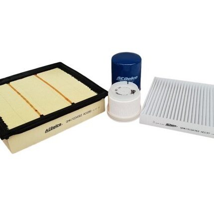 Oil Air Fuel Cabin Filter Service Kit for Isuzu DMAX MUX Rodeo 3.0L Diesel 2007-2021 Acdelco ACK18
