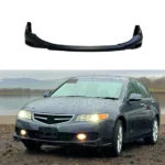 Matte Black Front Bumper Splitters Fit Acura TSX (2004-2009)