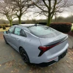 Fits Acura TSX 2004-2008 Rear Shark Fin Roof Trunk Car Vortex Generator Gloss Black Spoiler Wing - Image 3