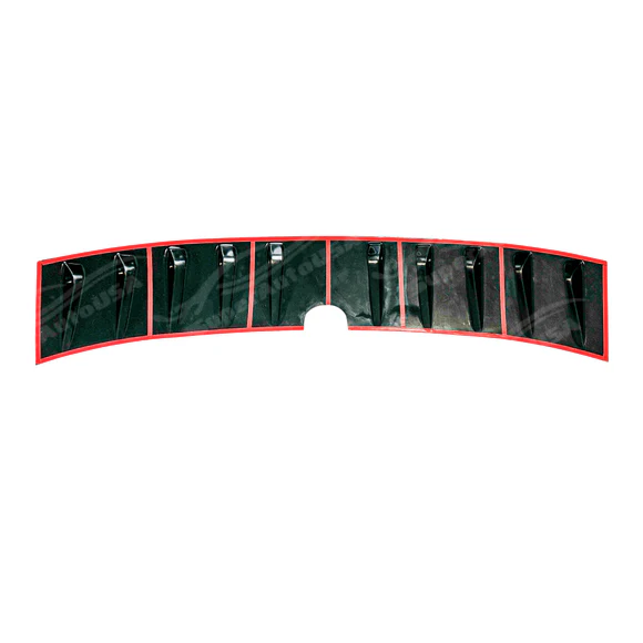 Fits 2008-2011 Subaru Impreza Rear Roof Car Trunk Gloss Black Vortex Generator Spoiler Wing Shark Fin - Image 10