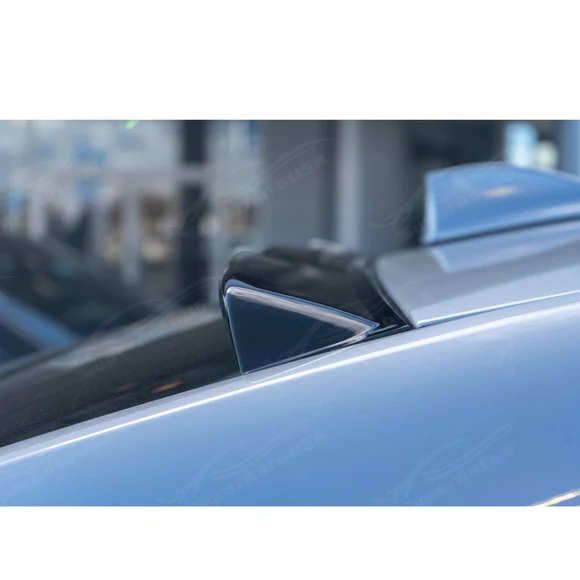 Gloss Black Rear Lid Roof Window Visor Spoiler For Lexus IS 2006-2013 - Image 4