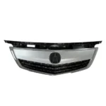 Fits Acura TL 2012-2014 Silver Front Bumper Mesh Grill/ Grille Assembly Cover - Image 6