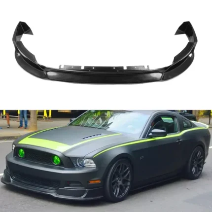 For 2013-2014 Ford Mustang PU Front Bumper Splitter Spoiler Lip 1pc