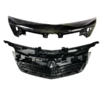 Front Grille with Upper Molding Trim for 2012–2014 Acura TL OE Style Gloss Black - Image 7