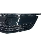 Front Grille with Upper Molding Trim for 2012–2014 Acura TL OE Style Gloss Black - Image 10