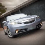 Fits Acura TL 2012-2014 Silver Front Bumper Mesh Grill/ Grille Assembly Cover - Image 2