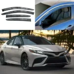 Black Window Visor Shade Deflector For Toyota Camry (2018-2024)