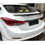 Fits Hyundai Elantra 2017-2020 Rear Spoiler Wing Carbon Fiber - Image 5