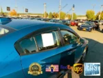 Fit 2018-2024 Subaru Crosstrek XV Out-Channel Vent Window Visors Rain Sun Wind Guards Shade Deflectors - Image 2