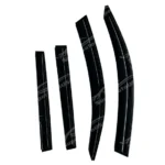 Dark Smoked Window Vent Rain Sun Visors Shade Deflector For Subaru Forester 2019-2025 - Image 5