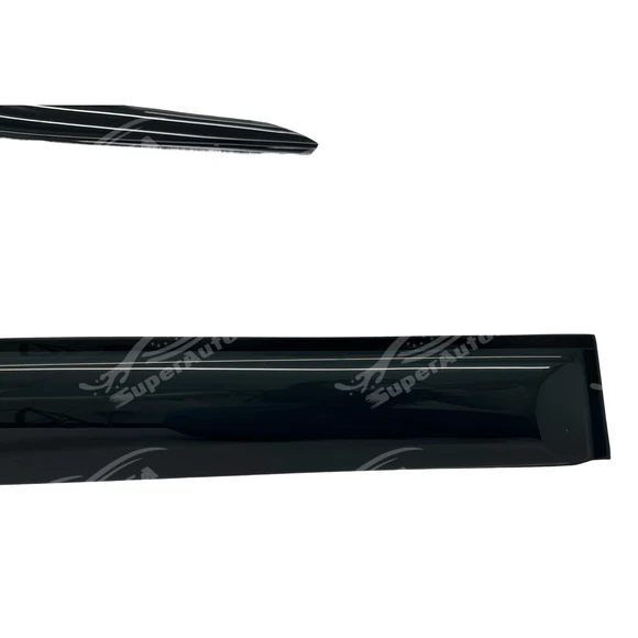 Dark Smoked Window Vent Rain Sun Visors Shade Deflector For Subaru Forester 2019-2025 - Image 9