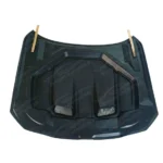 For 2021-25 BMW G80 G82 G83 M3 M4 Real Carbon Fiber DTM-N Style Front Vented Hood Panel - Image 4