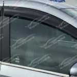Dark Smoked Window Vent Rain Sun Visors Shade Deflector For Subaru Forester 2019-2025 - Image 6