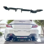 Fits 2022-2025 GR86 Real Carbon Fiber Rear Bumper Lower Diffuser Body Kit