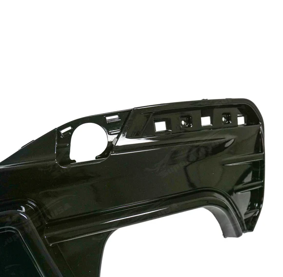 Fits 2018-2023 BMW 5 Series G30 530i 530e 540i Sedan Rear Bumper Diffuser Lips Body Kits w/ LED Light - Image 7