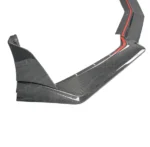 Real Carbon Fiber ZR1 Style Front Splitter Lip Spoiler Fits 2020-2025 Chevrolet Corvette C8 - Image 10