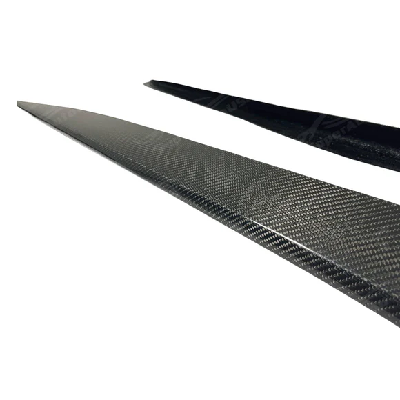 Fits 2020-2025 Chevrolet Corvette C8 Real Carbon Fiber Side Body Skirts - Image 2