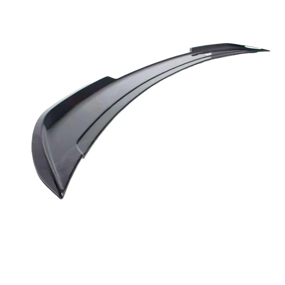 Fits 2024-2025 Ford Mustang S650 Rear Trunk Lip Spoiler Wing Decklid Spoiler Gloss Black - Image 3