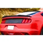 Fits 2024-2025 Ford Mustang S650 Rear Trunk Lip Spoiler Wing Decklid Spoiler Gloss Black - Image 12
