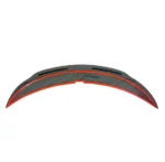 Real Carbon Fiber Rear Trunk Lip Spoiler Wing Fits Tesla Model Y 2020-2024 - Image 8