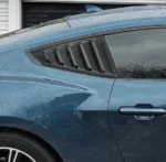Real Carbon Fiber Side Quarter Window Louver For Ford Mustang 24-25 - Image 5