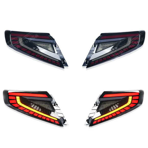 Fits 2022-2025 Subaru VB WRX Full LED Tail Lights with Sequential Dynamic Turning Light Assembly - Image 3