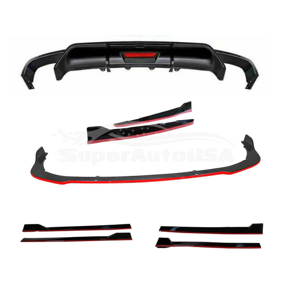 For Full Body Kit Set 4-iN-1 -LED Light Fits Toyota Camry 2018-2024 - Image 1