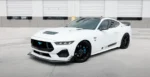 For 2024-2025 Ford Mustang PU Front Bumper Splitter Spoiler Lip 1pc - Image 3