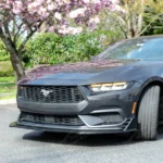 For 2024-2025 Ford Mustang PU Front Bumper Splitter Spoiler Lip 1pc - Image 16