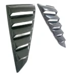 Real Carbon Fiber Side Quarter Window Louver For Ford Mustang 24-25 - Image 9