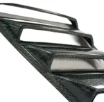 Real Carbon Fiber Side Quarter Window Louver For Ford Mustang 24-25 - Image 2