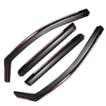 Fit 2022-2025 Nissan Frontier In-Channel Rain Guards Window Visors Sun Wind Snow Vent Side Deflectors - Image 6