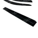 Dark Smoked Window Vent Rain Sun Visors Shade Deflector For Subaru Forester 2019-2025 - Image 8