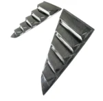 Real Carbon Fiber Side Quarter Window Louver For Ford Mustang 24-25 - Image 7