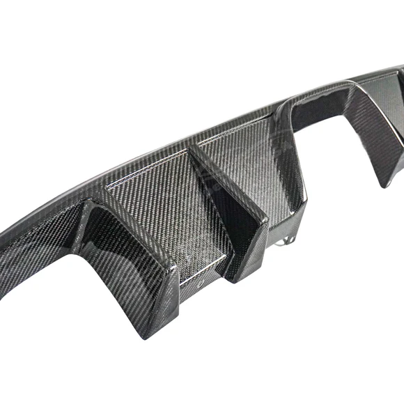 Real Carbon Fiber Rear Diffuser Bumper lip Spoiler Body Splitter Fit Toyota GR Corolla 2023-2026 - Image 9