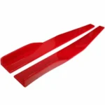 Fit 2008-2020 Toyota Camry Side Skirts Splitters Spoiler Diffuser Wings (Red) - Image 3