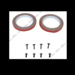 Fit 2008-2020 Ford Fusion Side Skirts Splitters Spoiler Diffuser Wings (Red) - Image 4