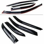 Fit 2018-2023 Honda Accord Out-Channel Vent Window Visors Rain Sun Wind Guards Shade Deflectors - Image 9