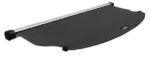 For Hyundai Santa Fe 2019-2021 Luggage Rear Trunk Retractable Tonneau Cargo Cover and Free Net (Black) - Image 4