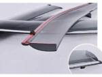Fit 2016-2022 Honda HR-V Clip-On Chrome Trim Vent Window Visors Rain Sun Wind Guards Shade Deflectors - Image 2