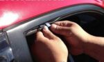 Fit 2016-2022 Honda HR-V Clip-On Chrome Trim Vent Window Visors Rain Sun Wind Guards Shade Deflectors - Image 6