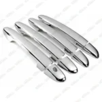 Fit 2012-2016 Honda CR-V Driver Passenger Side Door Handle Covers Trim (Mirror Chrome)