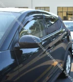 Fit 2012-2015 Honda Civic 3D Mugen Style Vent Window Visors Rain Sun Wind Guards Shade Deflectors - Image 4