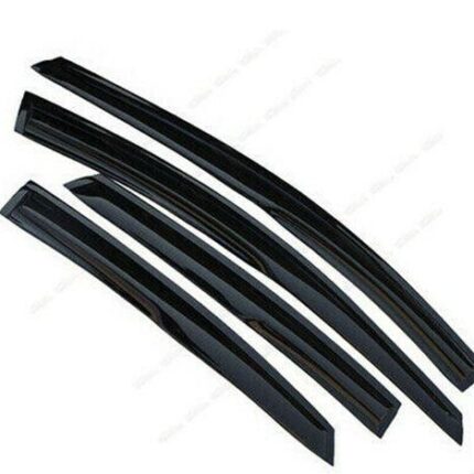 Fit 2012-2015 Honda Civic 3D Mugen Style Vent Window Visors Rain Sun Wind Guards Shade Deflectors
