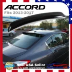 Fit 2013-2017 Honda Accord Sedan Rear Roof Window Spoiler Deflector - Image 3